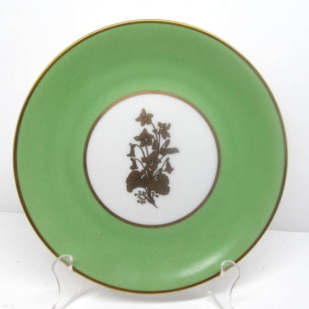 Mottahedeh Design 8" Floral Plate Coimbra S.P. Sociedade de Porcelanas Portugal